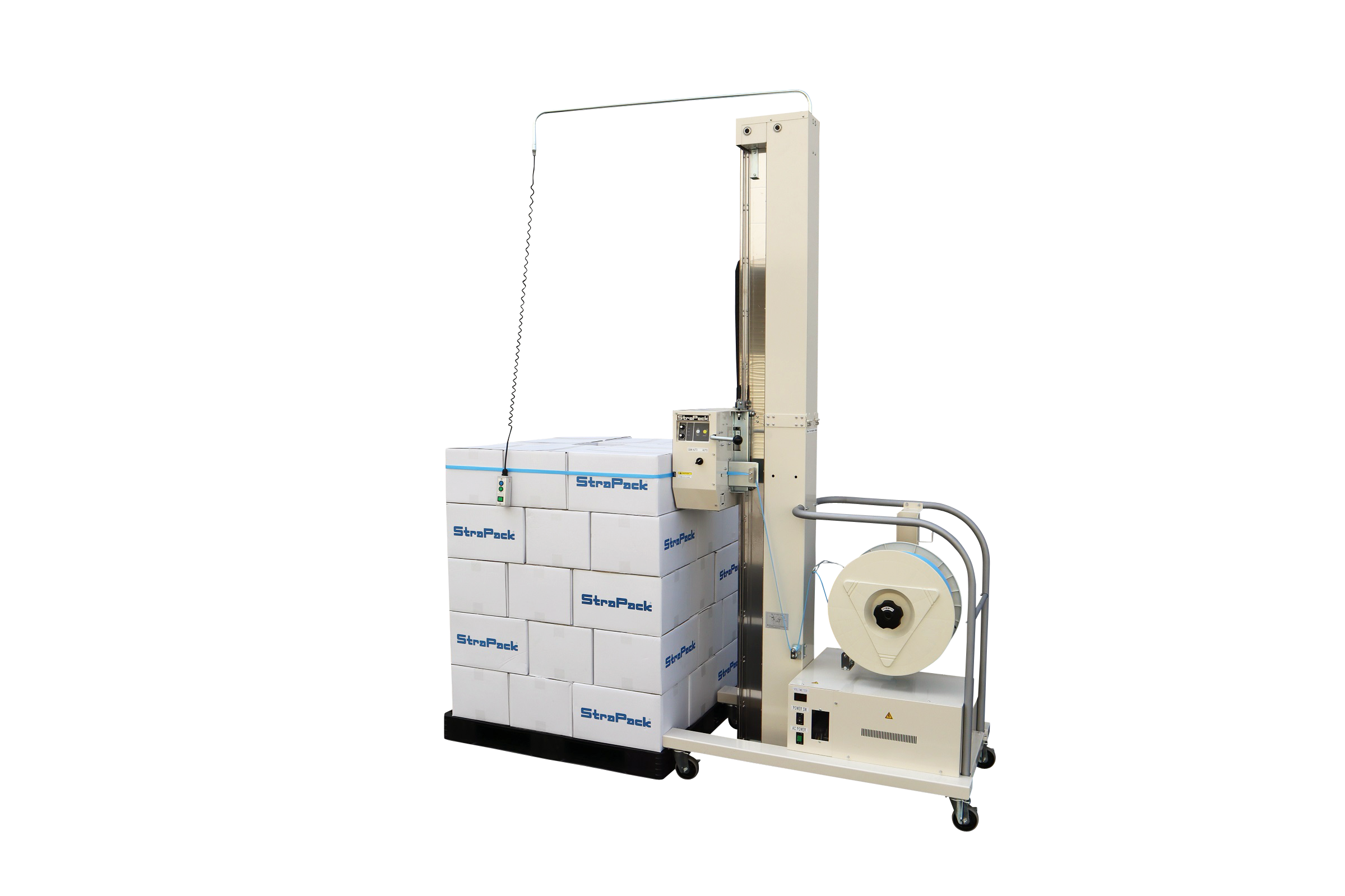 StraPack iQ-400HE Portable Horizontal Pallet Strapper